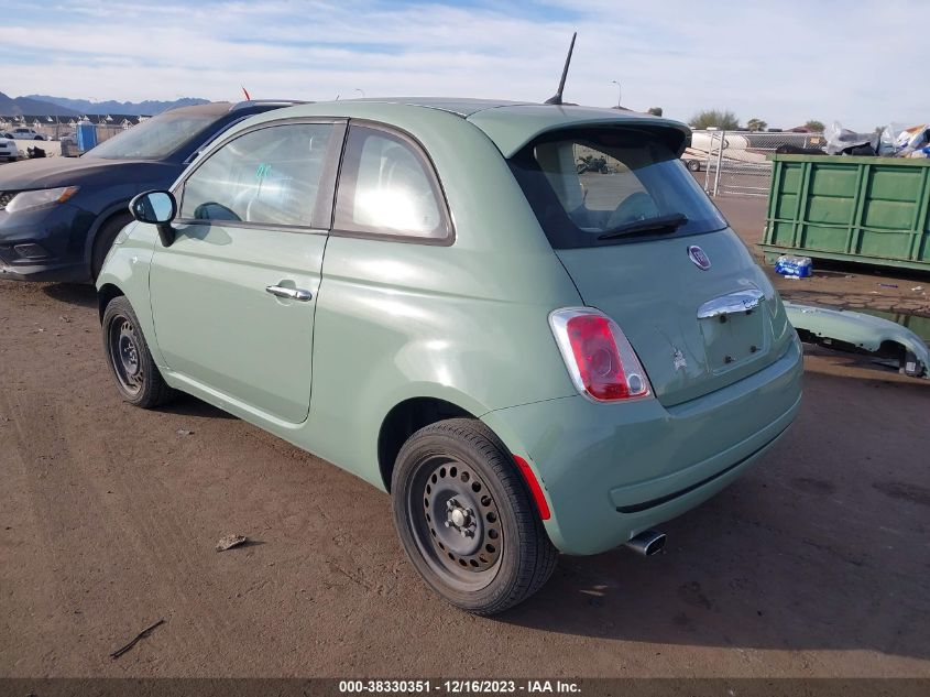 2013 FIAT 500 POP - 3C3CFFAR1DT513685
