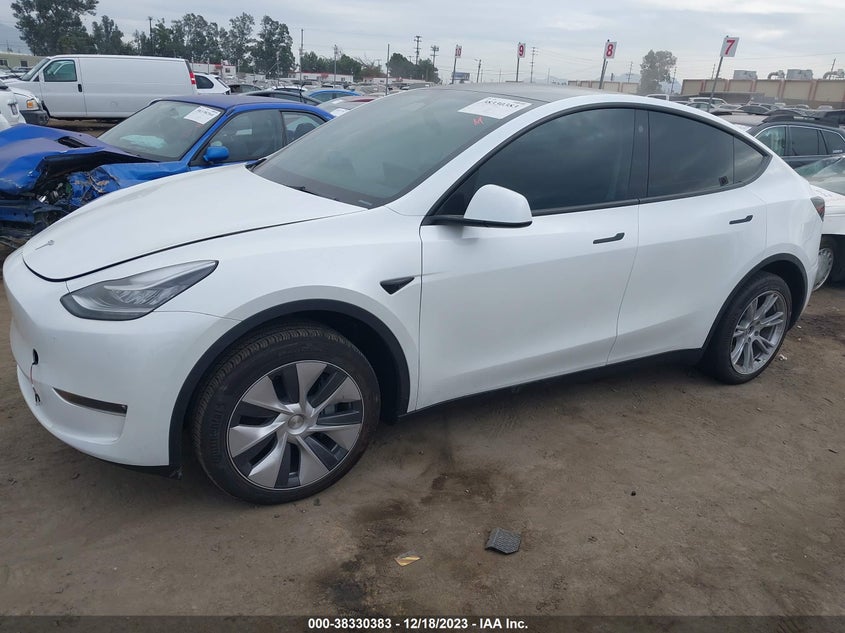 VIN 7SAYGDEE9PA129473 2023 TESLA MODEL Y