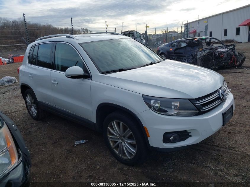 2015 VOLKSWAGEN TIGUAN SE - WVGAV7AX9FW604920