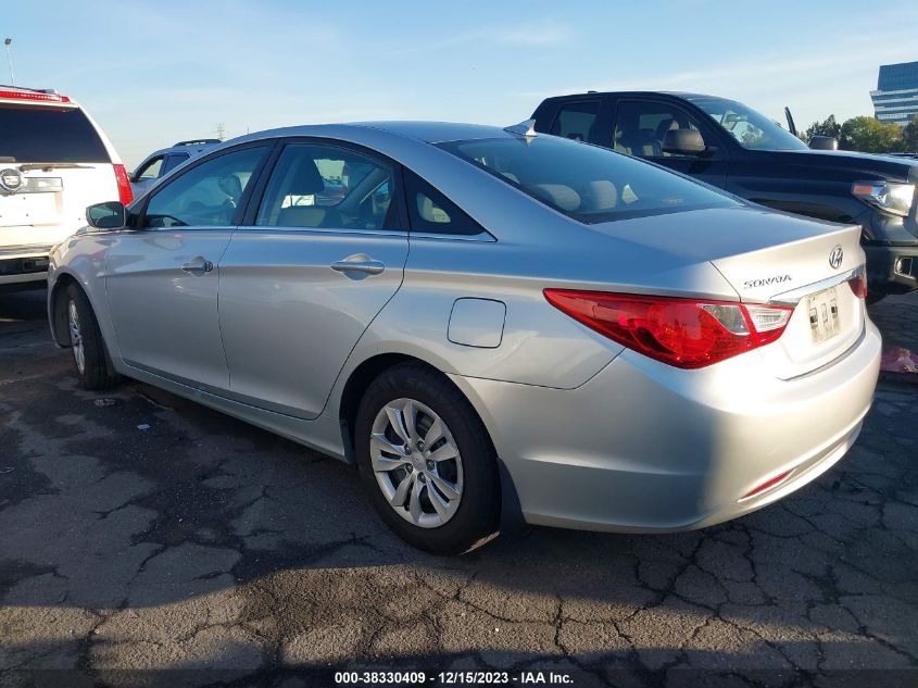 2013 HYUNDAI SONATA GLS - 5NPEB4AC1DH594350