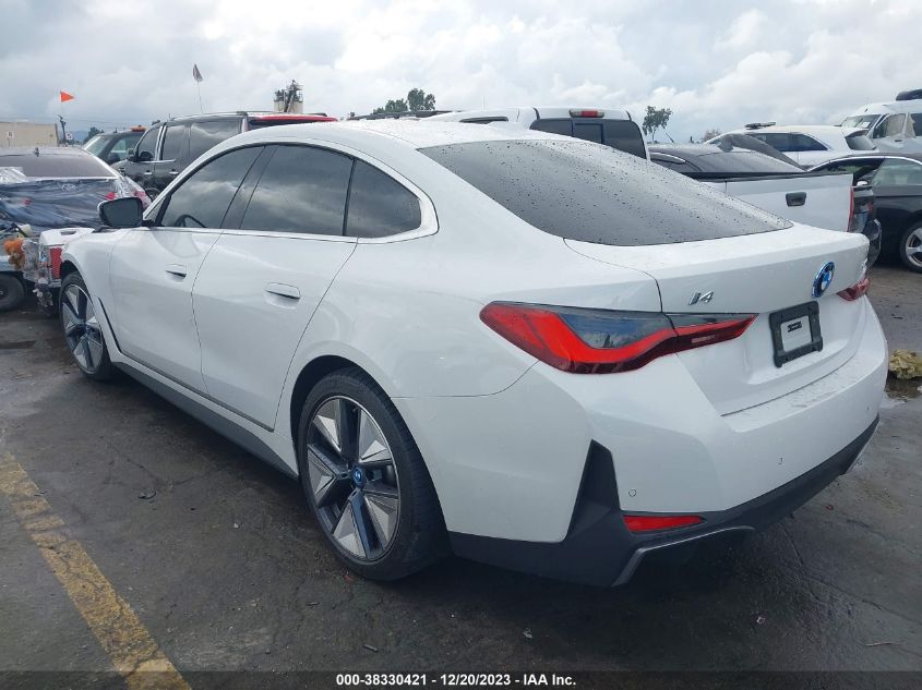 2023 BMW I4 EDRIVE35 - WBY43AW02PFR22541