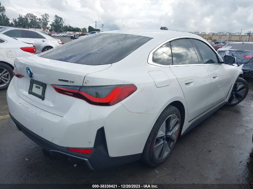 2023 BMW I4 EDRIVE35 - WBY43AW02PFR22541