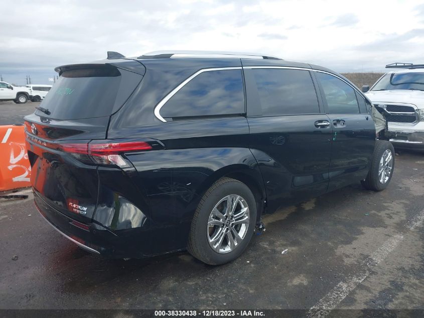 2023 TOYOTA SIENNA LIMITED/PLATINUM - 5TDESKFC9PS085795
