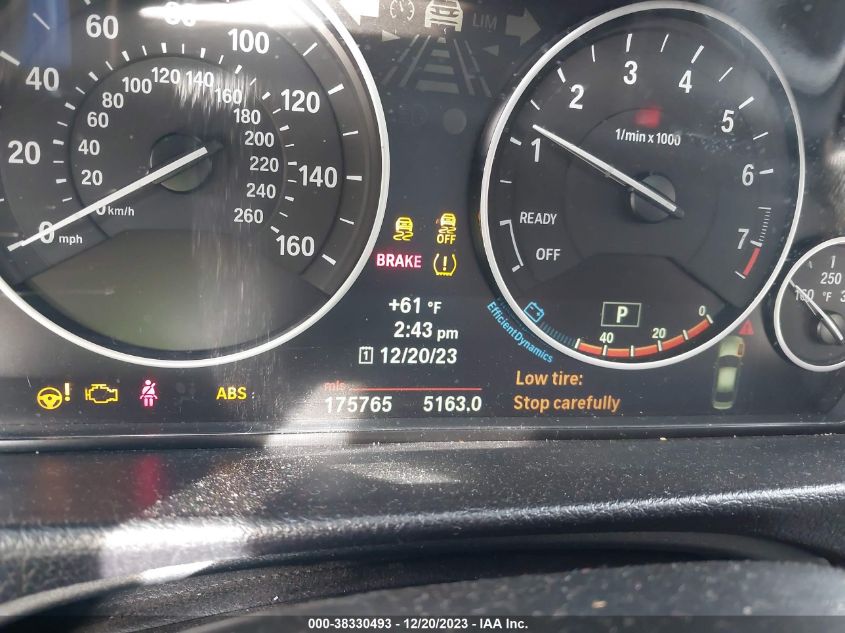 2013 BMW 335I WBA3A9G51DNP35771