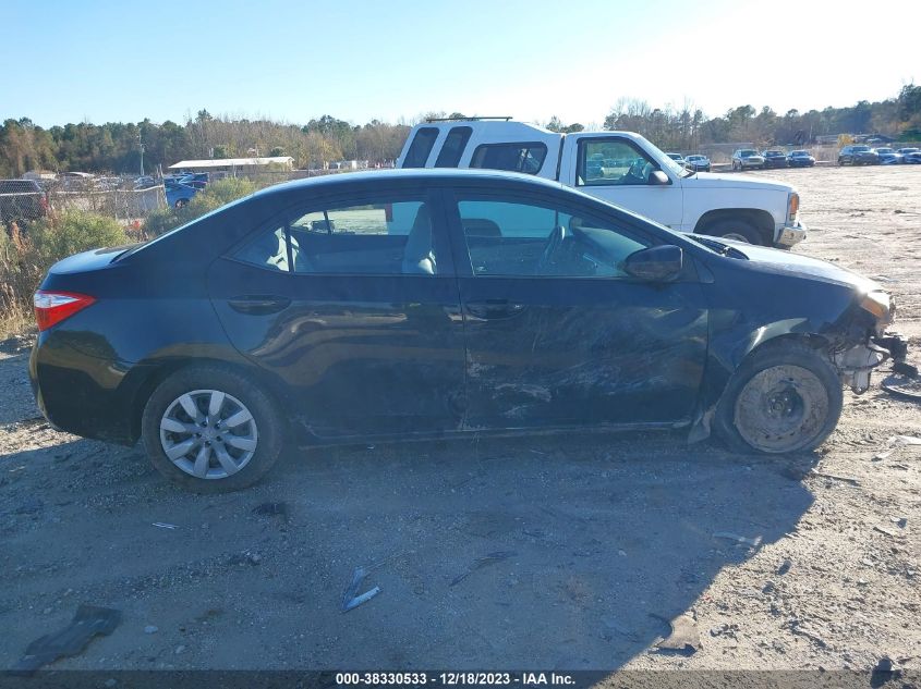 2015 TOYOTA COROLLA LE - 2T1BURHE4FC360596
