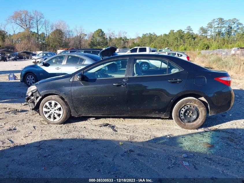2015 TOYOTA COROLLA LE - 2T1BURHE4FC360596