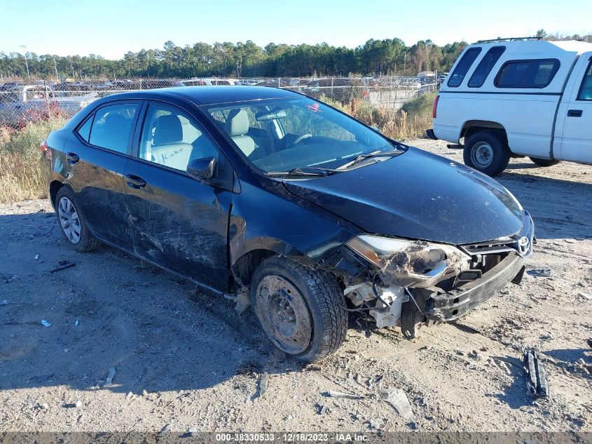 2015 TOYOTA COROLLA LE - 2T1BURHE4FC360596