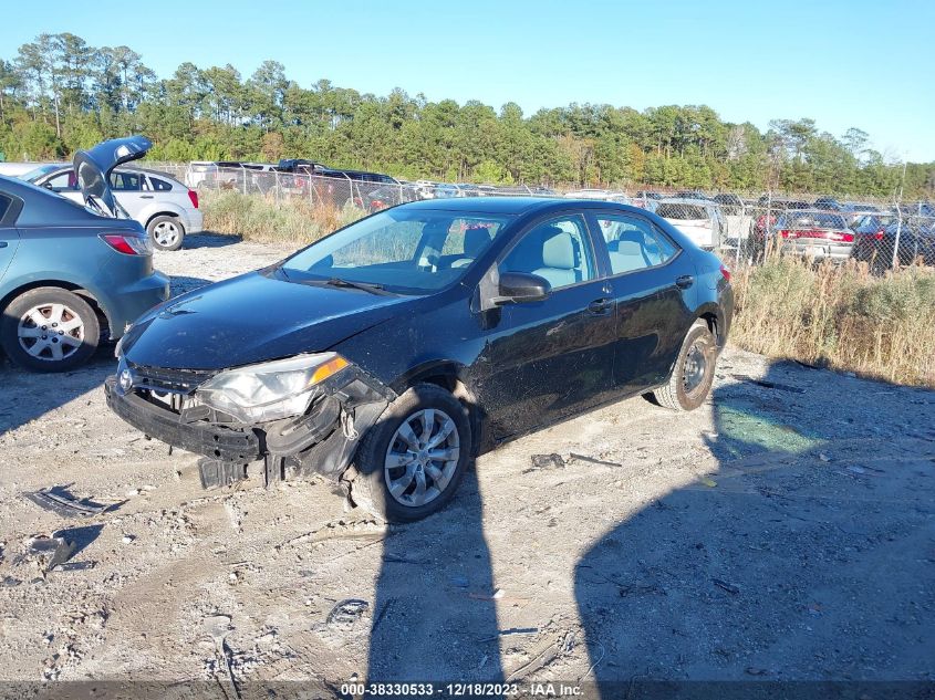 2015 TOYOTA COROLLA LE - 2T1BURHE4FC360596