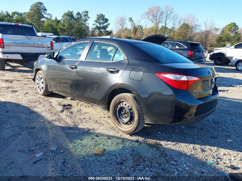 2015 TOYOTA COROLLA LE - 2T1BURHE4FC360596