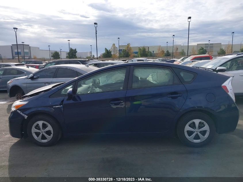 2015 TOYOTA PRIUS - JTDKN3DU9F0482601
