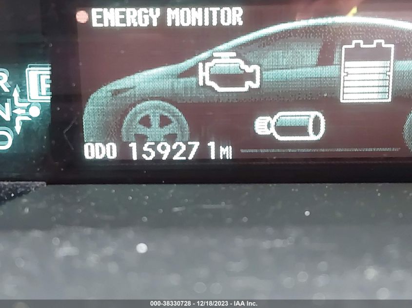 2015 TOYOTA PRIUS - JTDKN3DU9F0482601