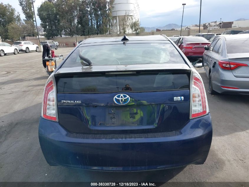 2015 TOYOTA PRIUS - JTDKN3DU9F0482601