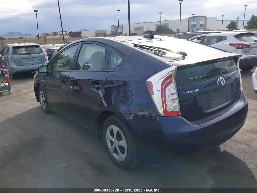 2015 TOYOTA PRIUS - JTDKN3DU9F0482601