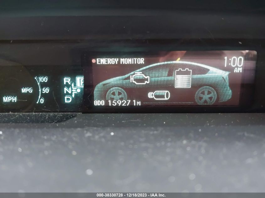 2015 TOYOTA PRIUS - JTDKN3DU9F0482601