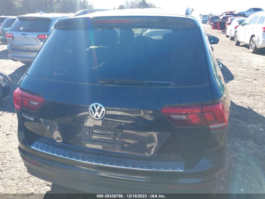 2019 VOLKSWAGEN TIGUAN 2.0T S - 3VV1B7AX6KM132460