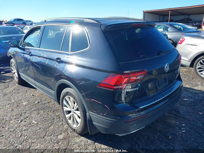 2019 VOLKSWAGEN TIGUAN 2.0T S - 3VV1B7AX6KM132460