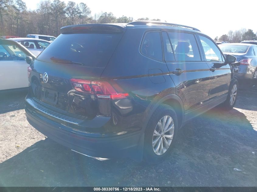 2019 VOLKSWAGEN TIGUAN 2.0T S - 3VV1B7AX6KM132460