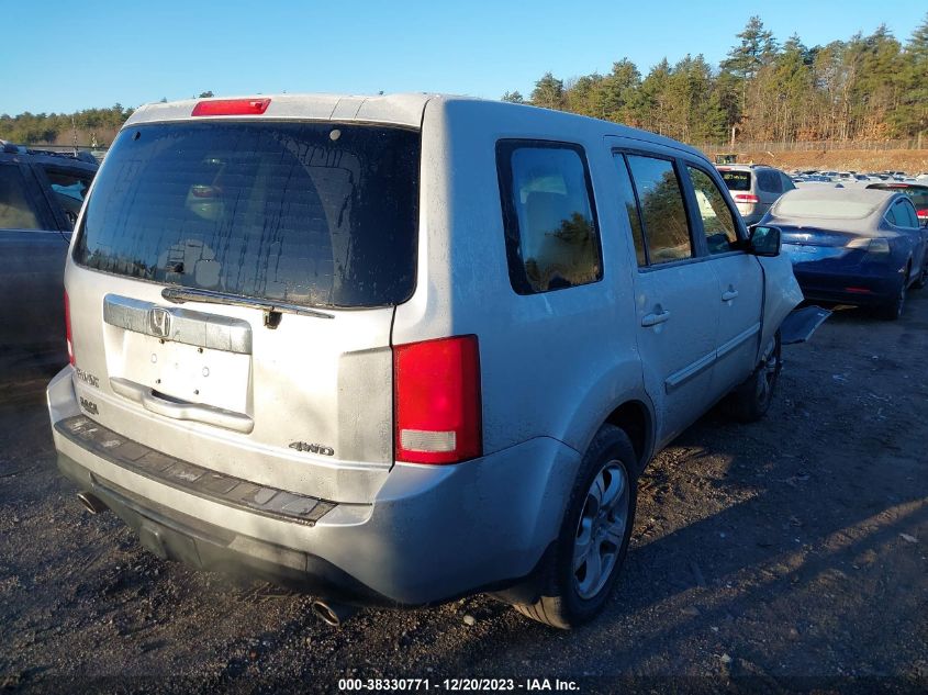 2014 HONDA PILOT EX-L - 5FNYF4H55EB041869