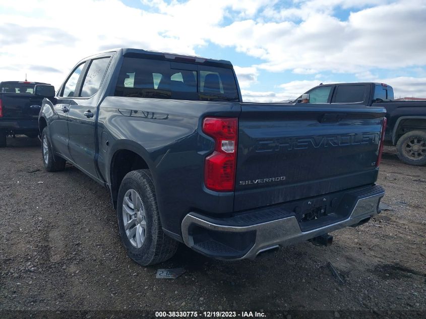 2020 CHEVROLET SILVERADO 1500 4WD  SHORT BED LT - 3GCUYDED8LG365345
