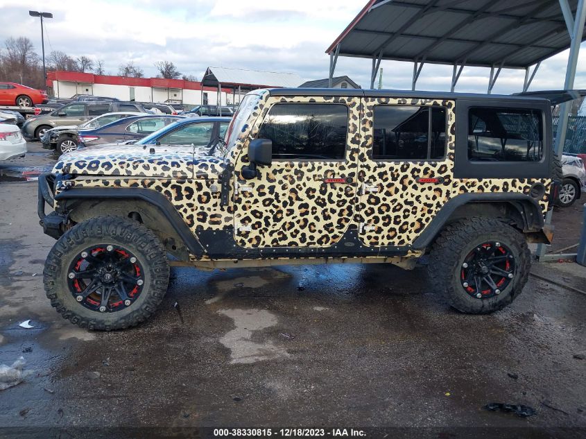 2013 JEEP WRANGLER UNLIMITED SPORT - 1C4HJWDG0DL661171
