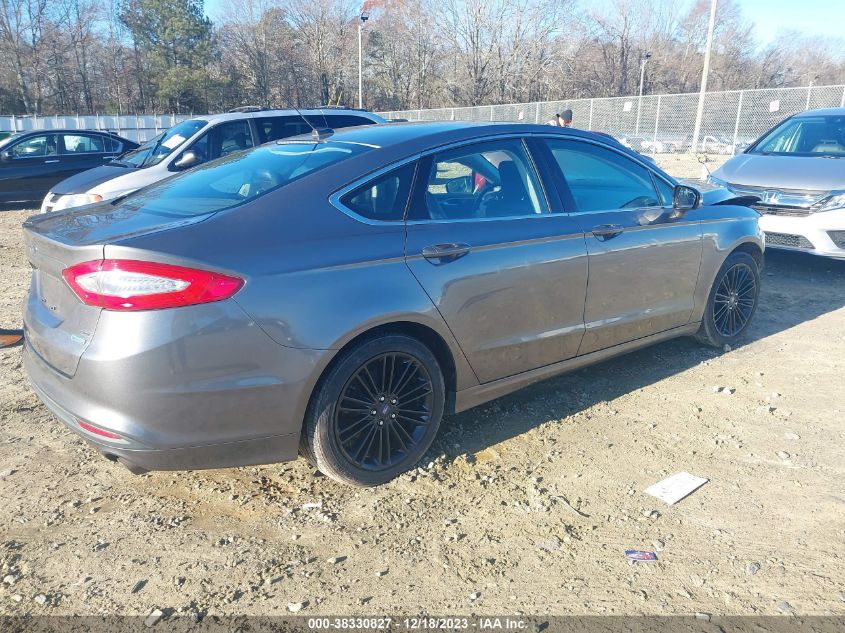 2014 FORD FUSION SE - 1FA6P0HD7E5373680