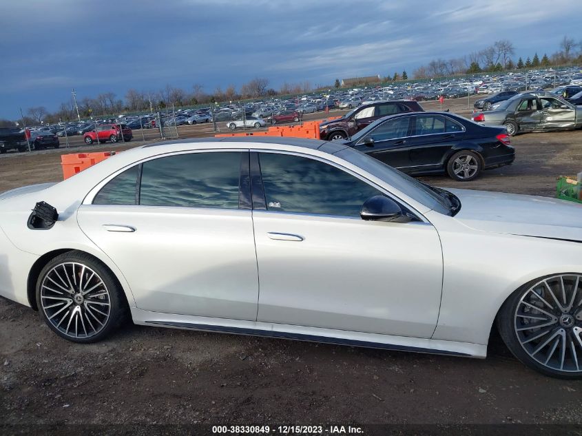 2022 MERCEDES-BENZ S 580 4MATIC W1K6G7GB2NA077949