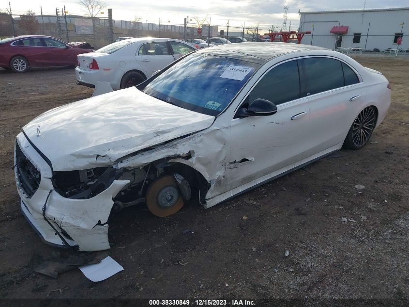 2022 MERCEDES-BENZ S 580 4MATIC W1K6G7GB2NA077949