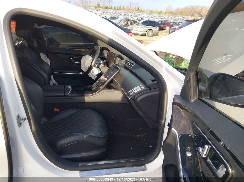 2022 MERCEDES-BENZ S 580 4MATIC W1K6G7GB2NA077949