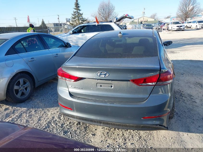 2018 HYUNDAI ELANTRA SEL - 5NPD84LF2JH264701