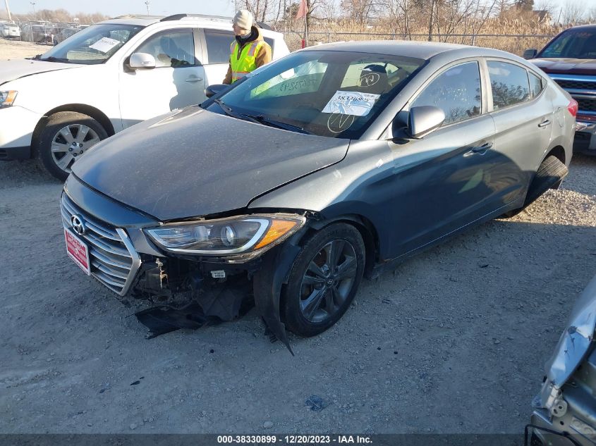 2018 HYUNDAI ELANTRA SEL - 5NPD84LF2JH264701