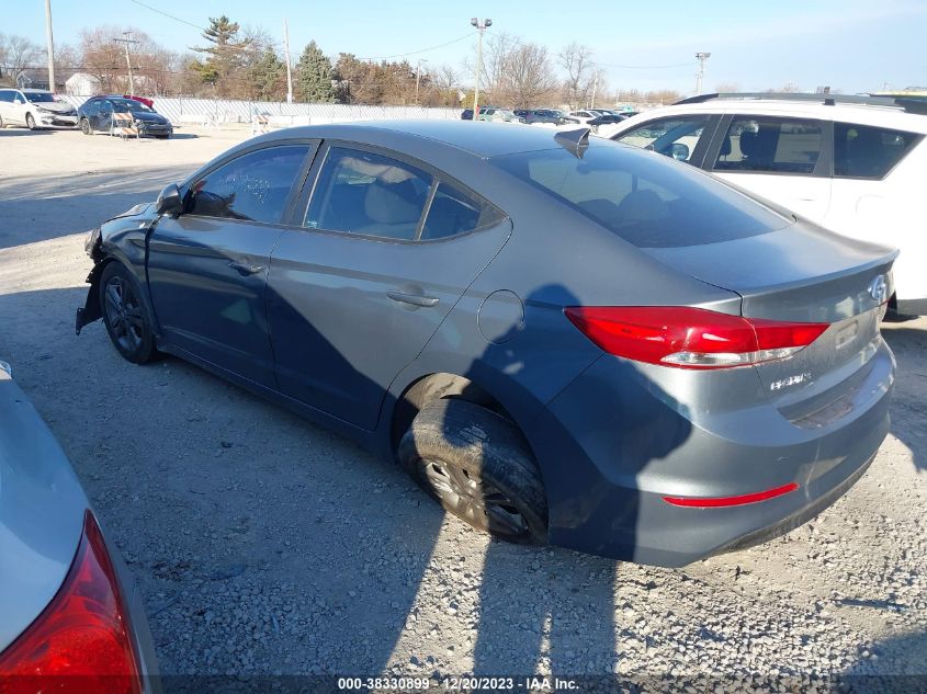 2018 HYUNDAI ELANTRA SEL - 5NPD84LF2JH264701