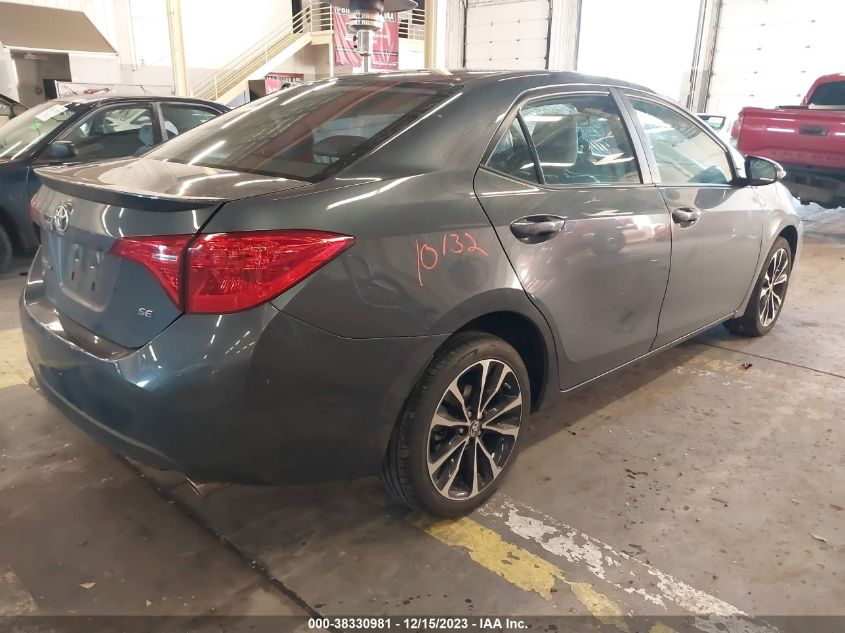 2019 TOYOTA COROLLA SE - 2T1BURHE4KC234829