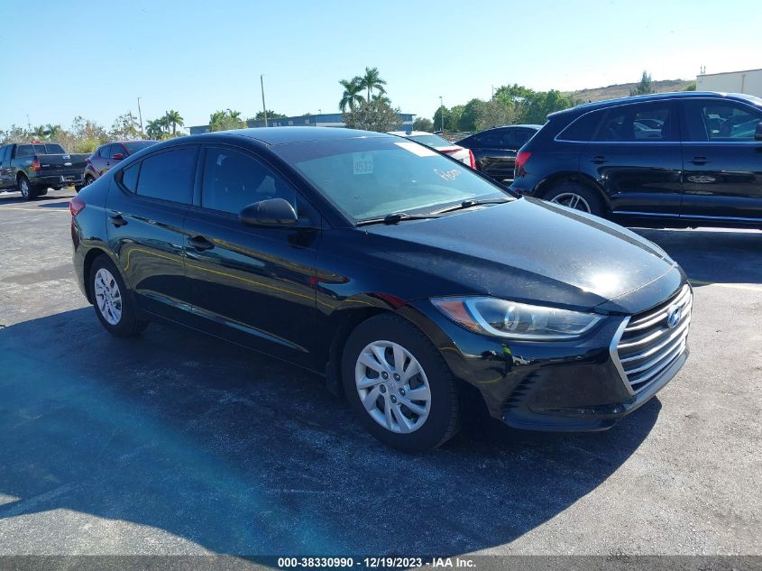 2017 HYUNDAI ELANTRA SE - 5NPD74LF5HH069432