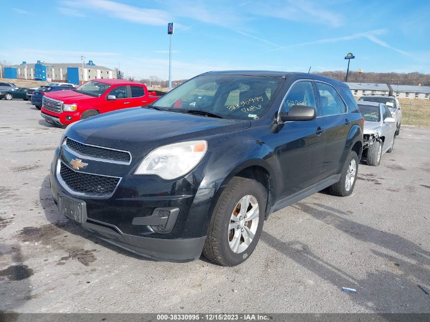 2013 CHEVROLET EQUINOX LS - 2GNALBEK6D6224623