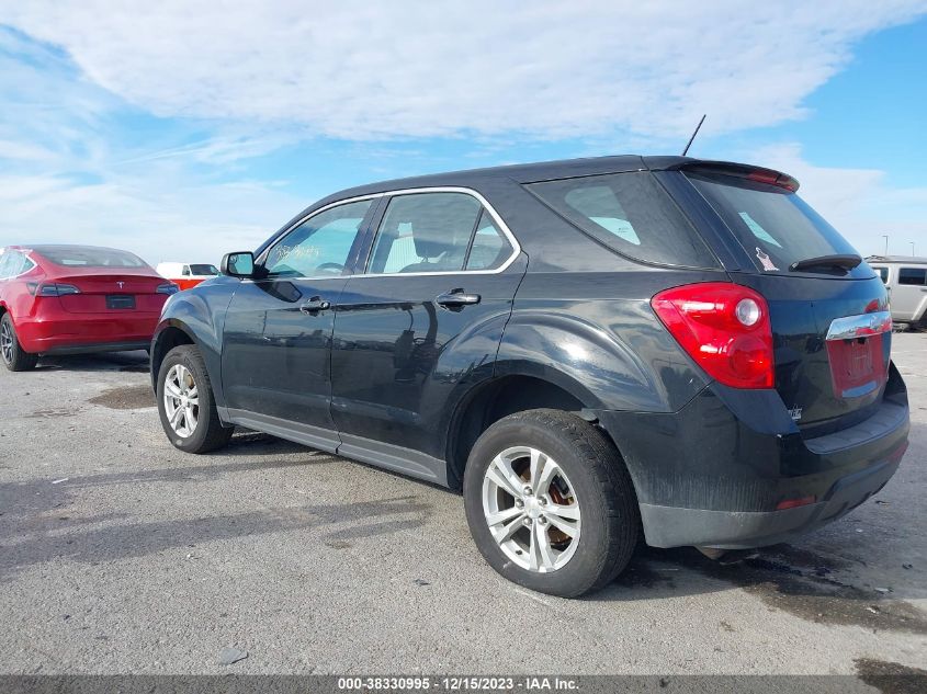 2013 CHEVROLET EQUINOX LS - 2GNALBEK6D6224623