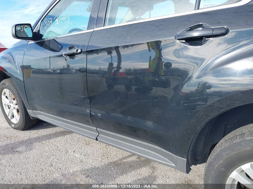 2013 CHEVROLET EQUINOX LS - 2GNALBEK6D6224623