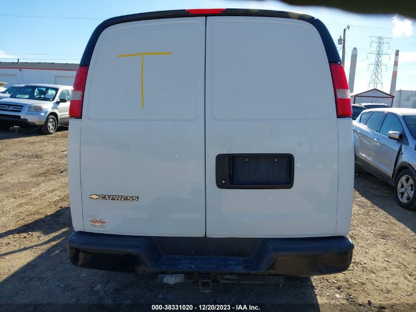 2016 CHEVROLET EXPRESS 3500 WORK VAN 1GCZGGFG3G1269016