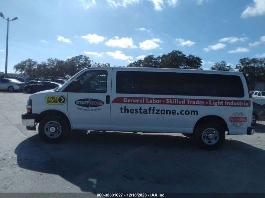 2017 CHEVROLET EXPRESS 3500 LT 1GAZGPFGXH1103991