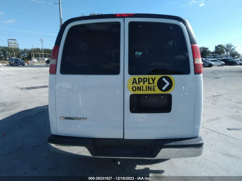 2017 CHEVROLET EXPRESS 3500 LT 1GAZGPFGXH1103991