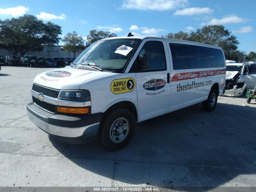2017 CHEVROLET EXPRESS 3500 LT 1GAZGPFGXH1103991