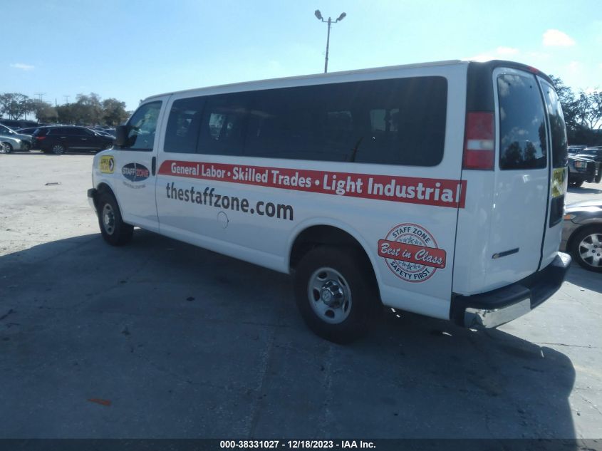 2017 CHEVROLET EXPRESS 3500 LT 1GAZGPFGXH1103991