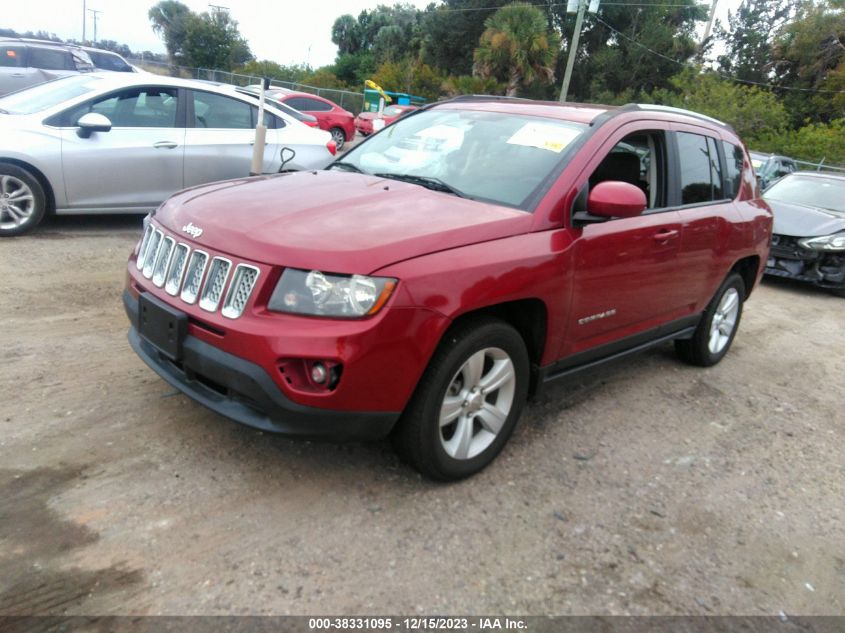 2017 JEEP COMPASS LATITUDE 4X4 - 1C4NJDEB5HD112964