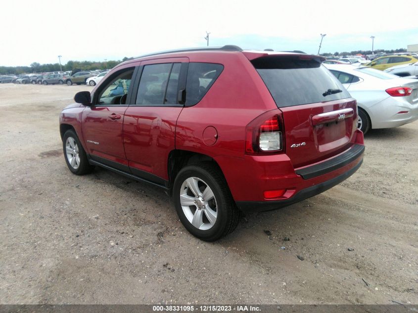 2017 JEEP COMPASS LATITUDE 4X4 - 1C4NJDEB5HD112964