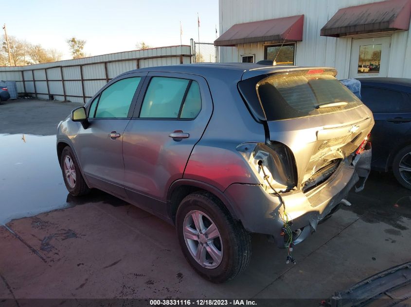2020 CHEVROLET TRAX LS - 3GNCJKSB0LL305713