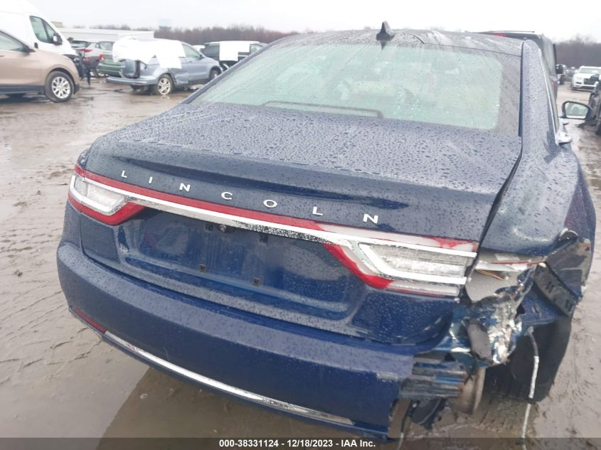 2019 LINCOLN CONTINENTAL RESERVE 1LN6L9NC4K5607383