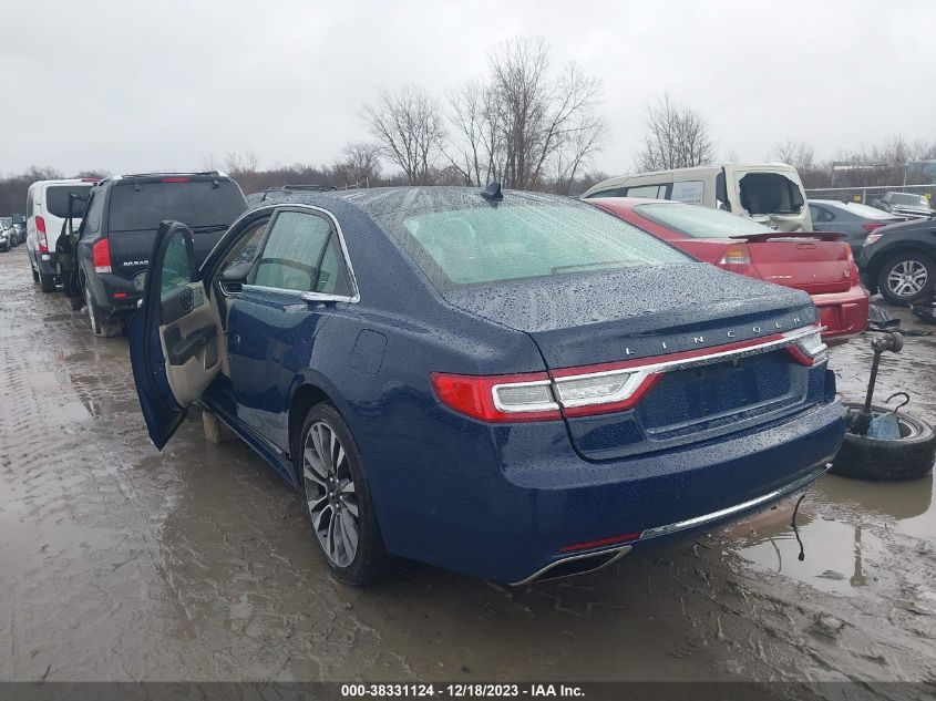 2019 LINCOLN CONTINENTAL RESERVE 1LN6L9NC4K5607383