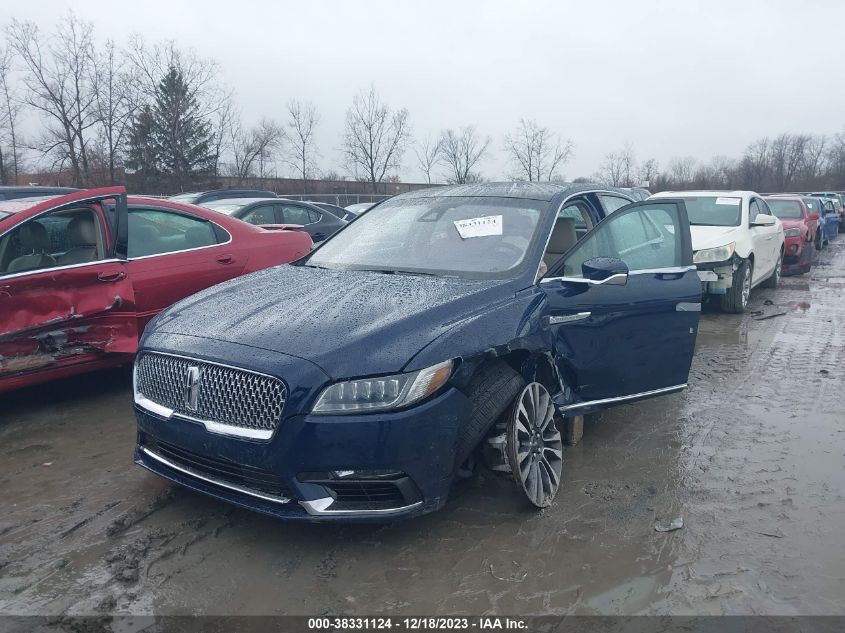 2019 LINCOLN CONTINENTAL RESERVE 1LN6L9NC4K5607383