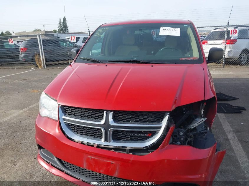 2013 DODGE GRAND CARAVAN SE - 2C4RDGBG1DR710387