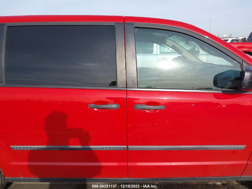 2013 DODGE GRAND CARAVAN SE - 2C4RDGBG1DR710387