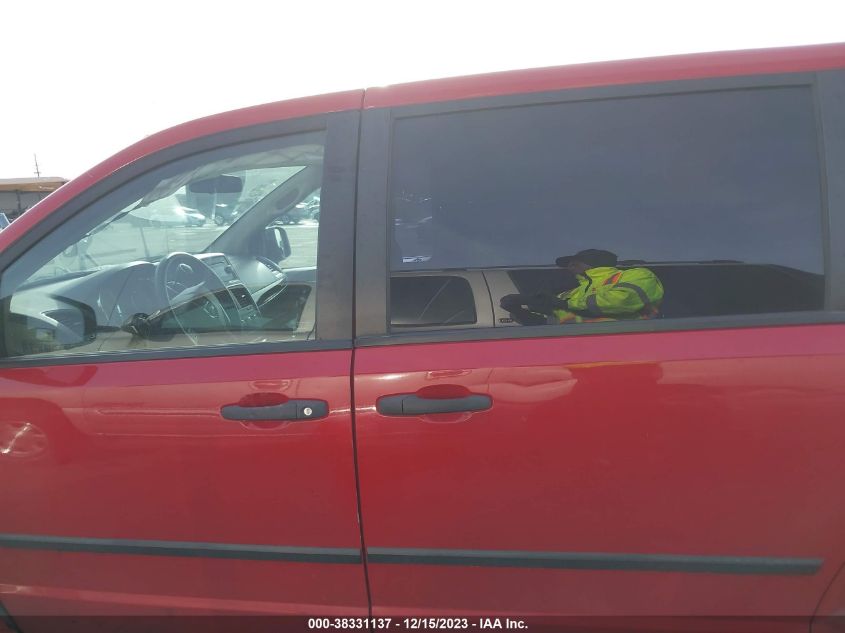 2013 DODGE GRAND CARAVAN SE - 2C4RDGBG1DR710387